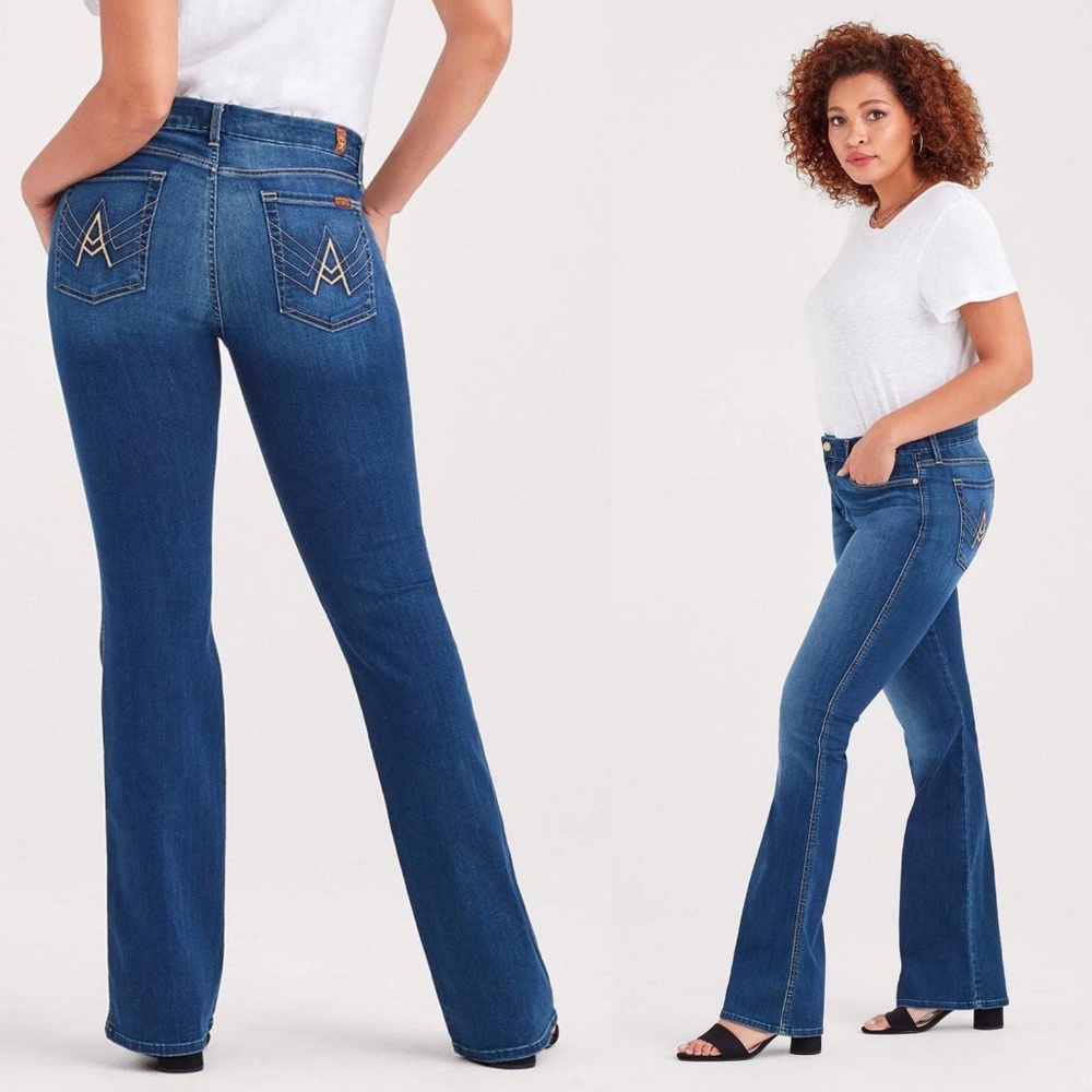7 For All Mankind "A Pocket" Bootcut Jeans